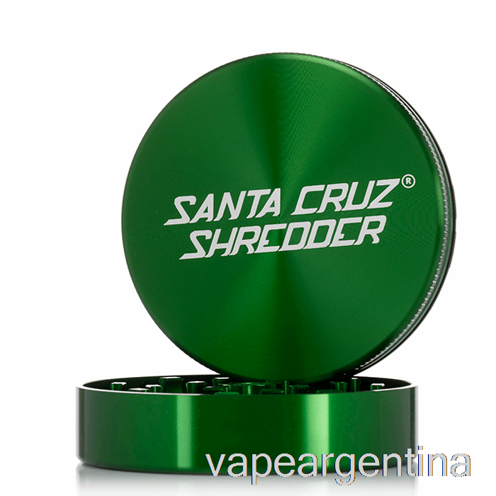 Trituradora Santa Cruz 2.75 Pulgadas Molinillo Grande De 2 Piezas Verde (70 Mm) Vape Descartable
